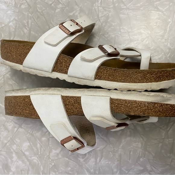 Birkenstock Mayari- White- Limited Edition White Sole - Picture 8 of 9